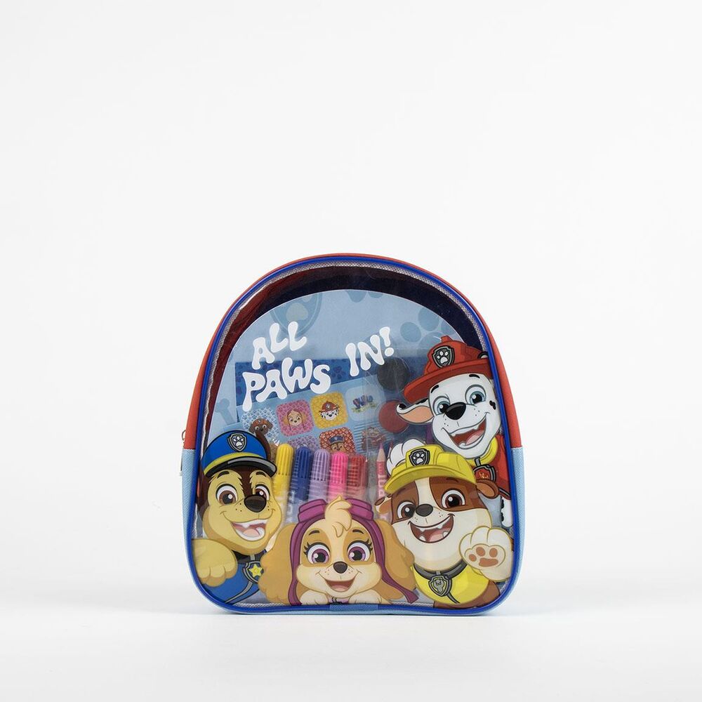 Set papeleria mochila Patrulla Canina Paw Patrol