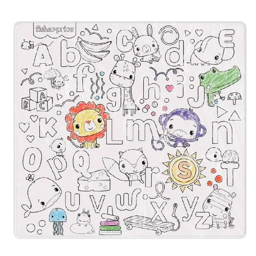 Alfombra colorear Fisher-Price