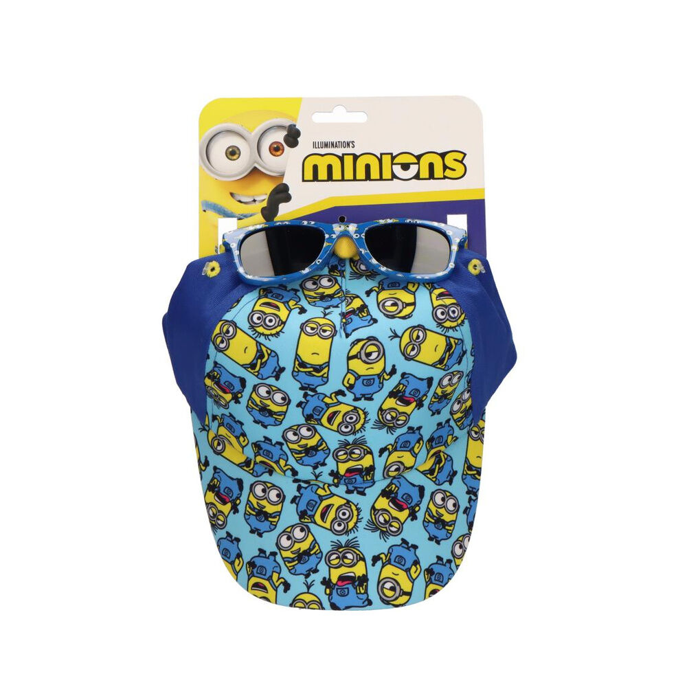 Set gorra + gafas sol Minions