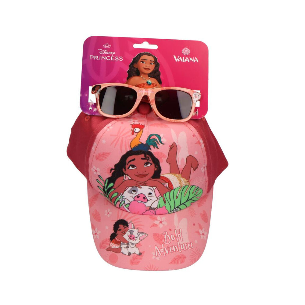 Set gorra + gafas sol Vaiana Moana Disney