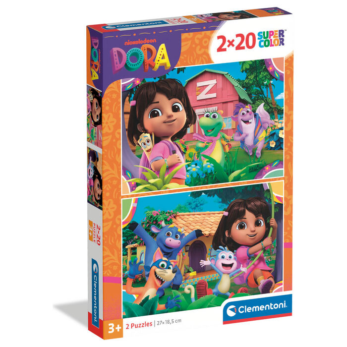 Puzzle Dora la Exploradora 2x20pzs