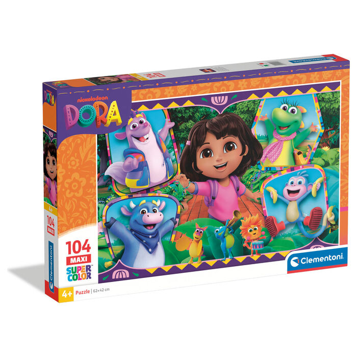 Puzzle Maxi Dora la Exploradora 104pzs