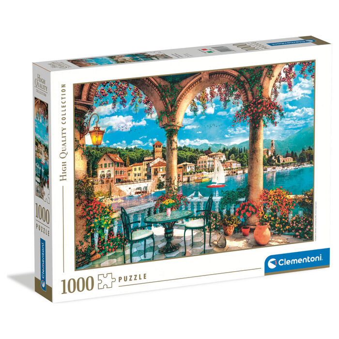 Puzzle Balcon con Vistas al Lago 1000pzs