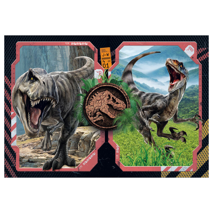 Puzzle Jurassic World 2x60pzs