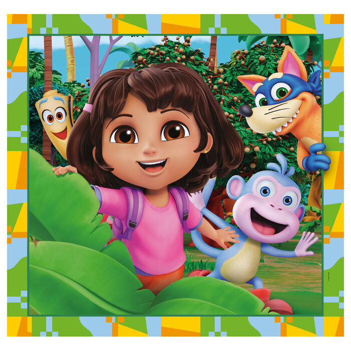 Puzzle Dora la Exploradora 3x48pzs