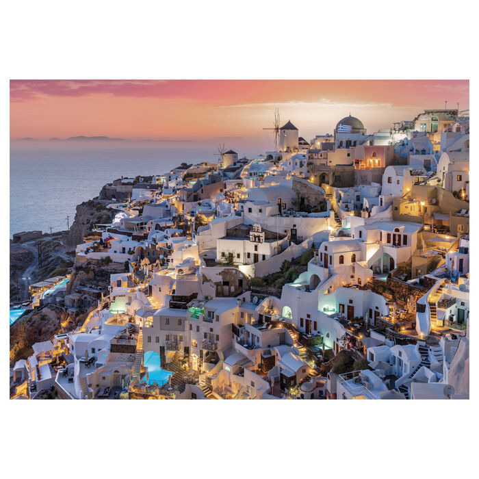 Puzzle Sombras de Santorini 1000pzs