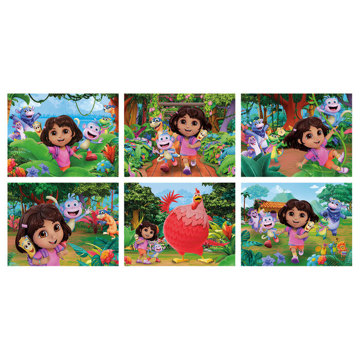 Puzzle cubo Dora la Exploradora 12pzs