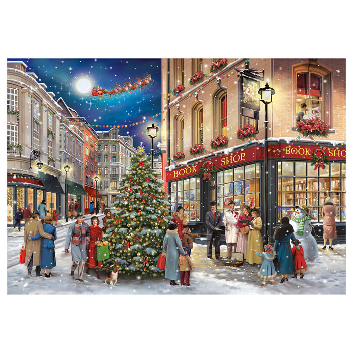 Puzzle Un Paseo Navideño 1000pzs