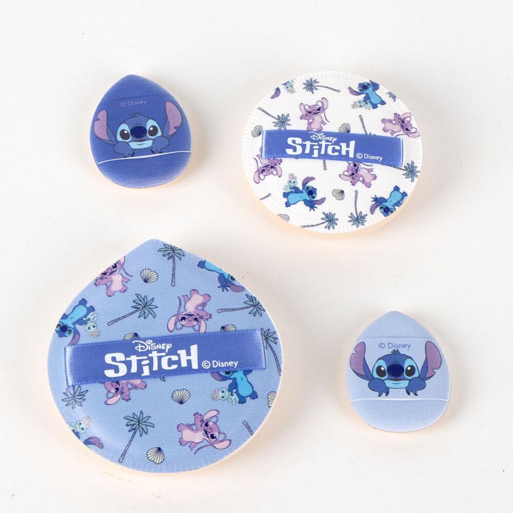 Blister Esponjas maquillaje Stitch Disney