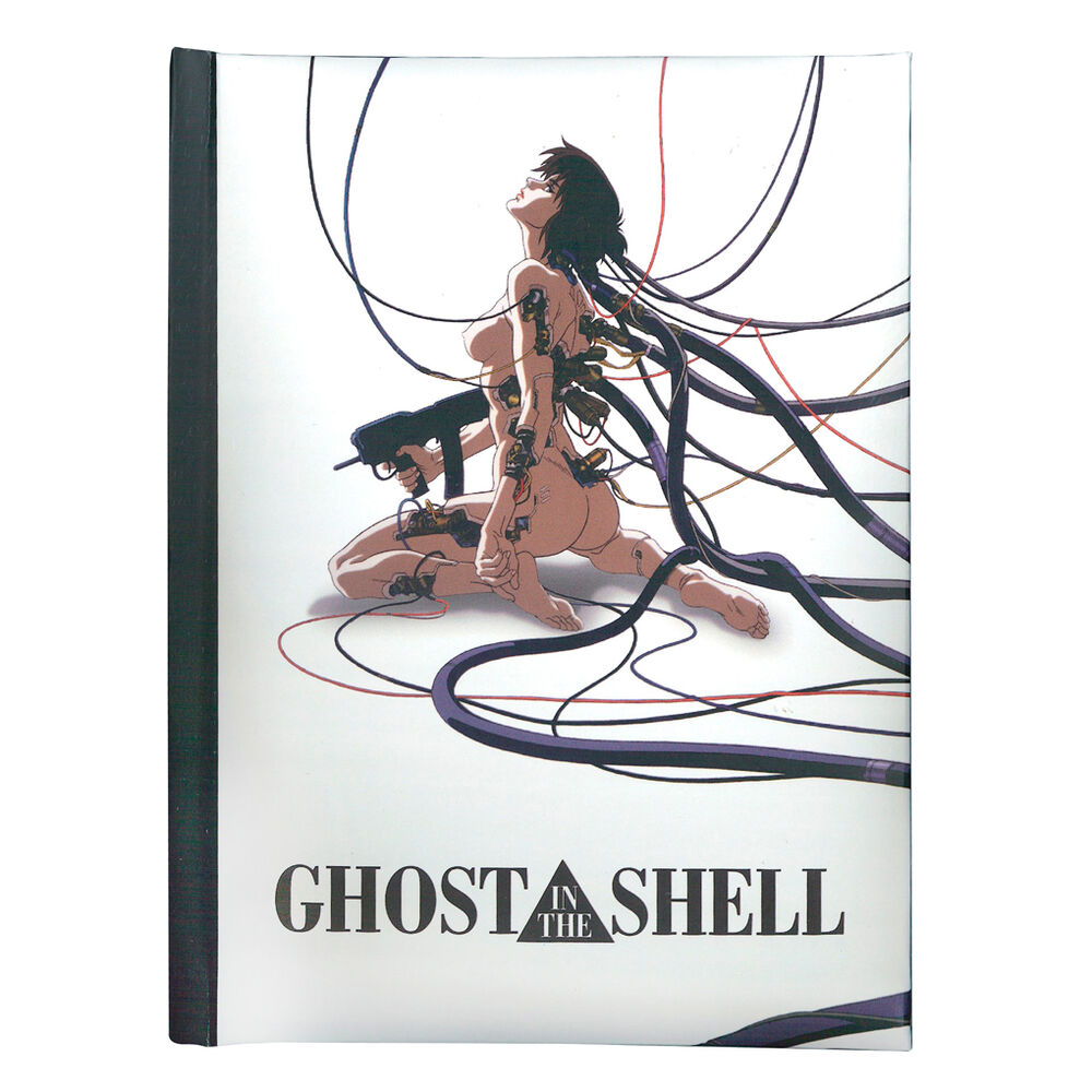 Cuaderno con luz Ghost in the Shell