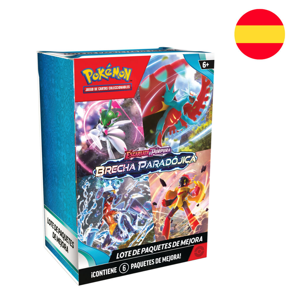 Juego cartas Booster Bundle Brecha Paradojica Pokemon español