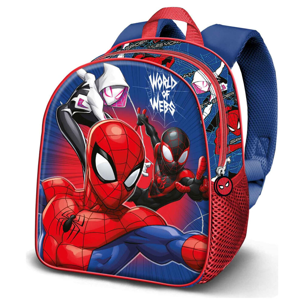 Mochila 3D Word Spiderman Marvel 31cm