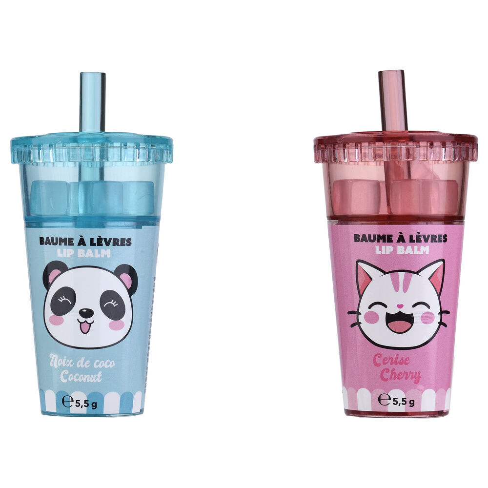 Balsamo labial protector Kawaii surtido