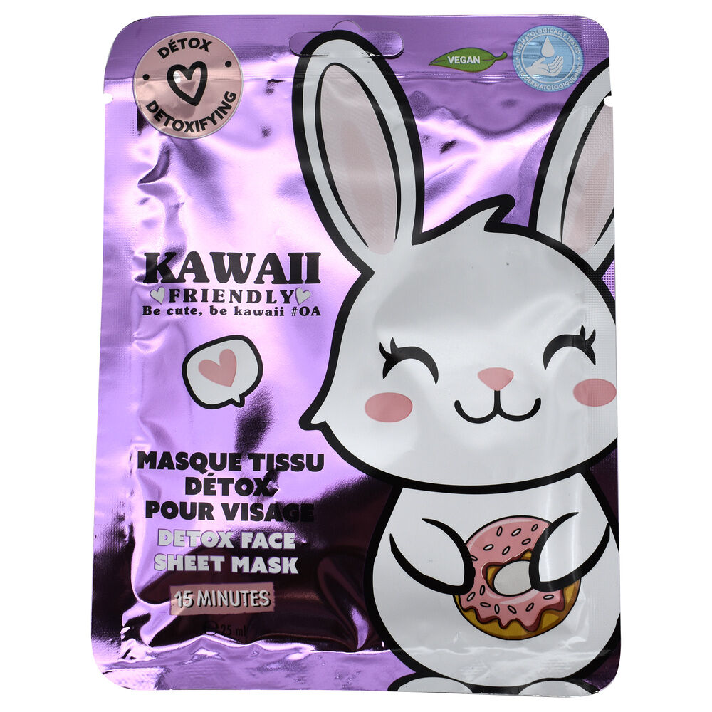 Mascarilla facial Conejo Kawaii