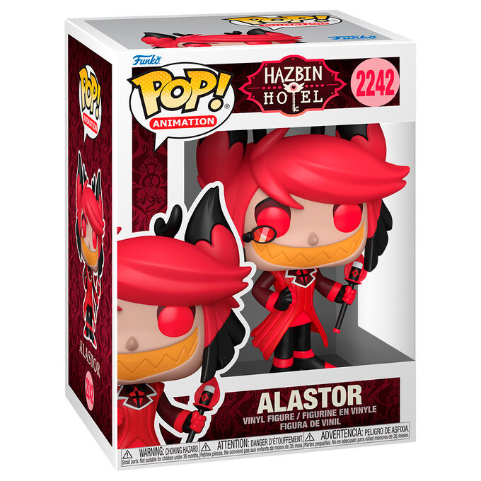 Figura POP Hazbin Hotel Alastor 5 + 1 Chase