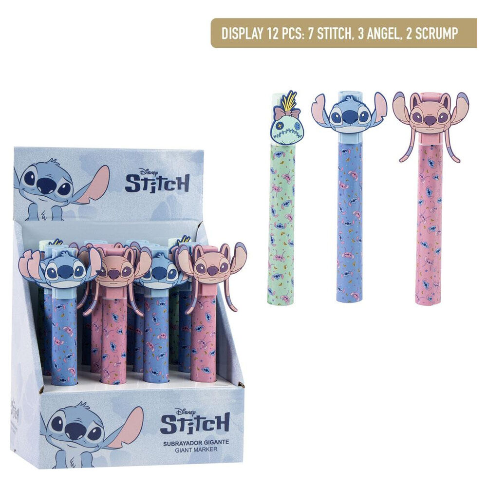 Subrayador Stitch Disney surtido