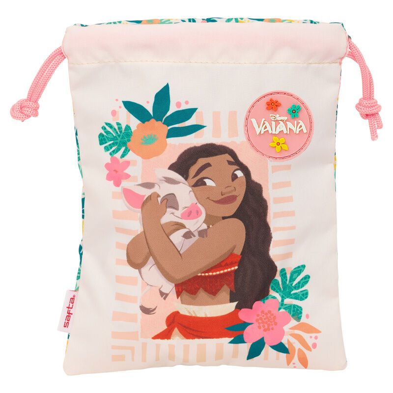 Saco merienda Vaiana Moana Disney 25cm