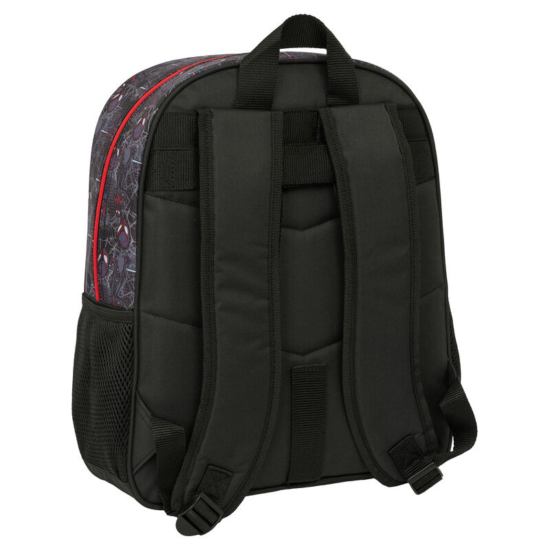 Mochila Miles Morales Spiderman Marvel 38cm adaptable