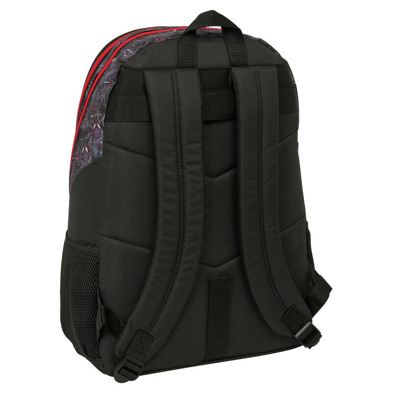 Mochila Miles Morales Spiderman Marvel 44cm adaptable