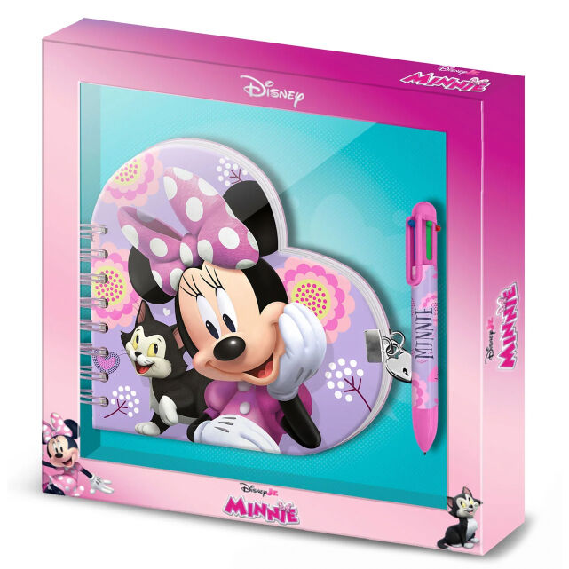 Diario + Boligrafo Minnie Disney
