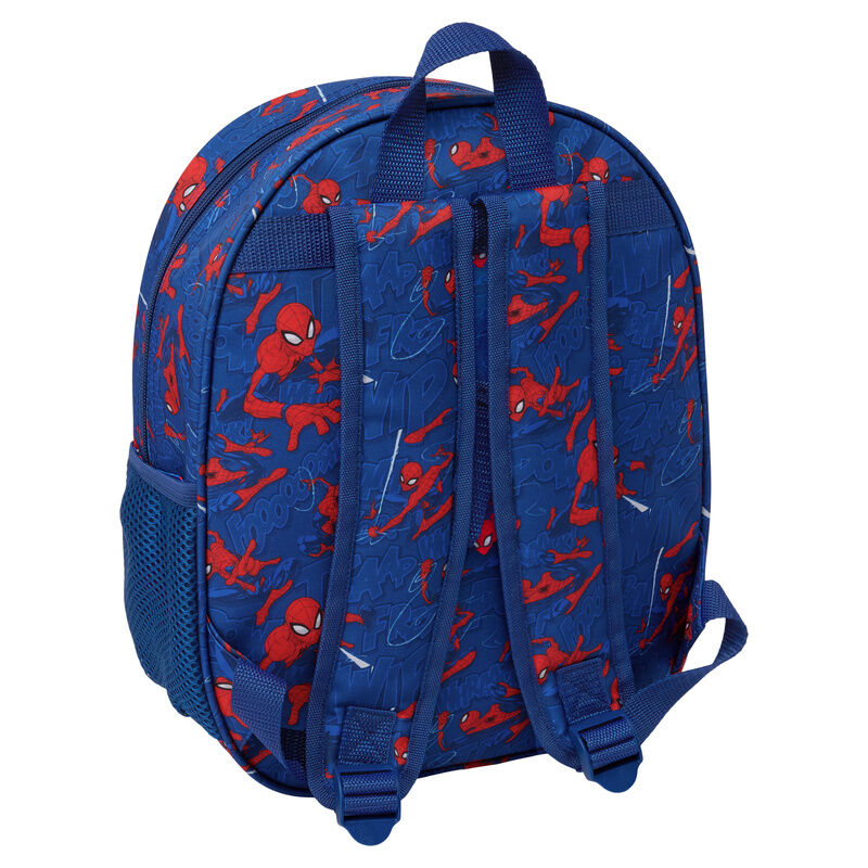 Mochila 3D LED Spiderman Marvel 33cm