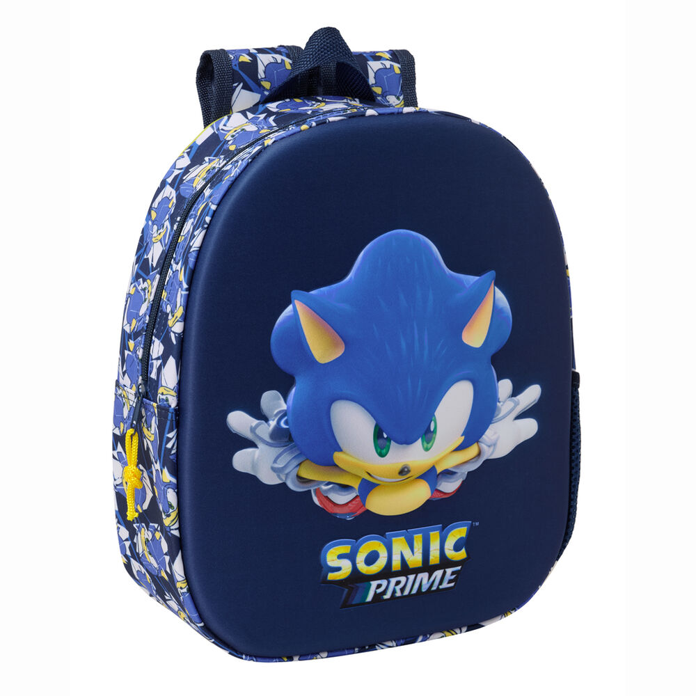 Mochila 3D City Sonic 33cm