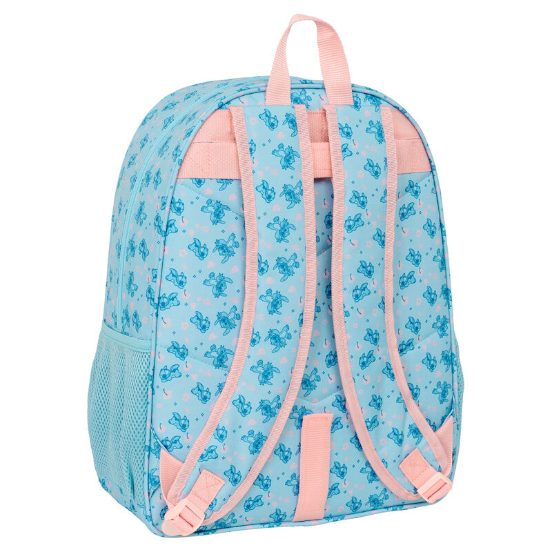 Mochila Ohana Stitch Disney 42cm adaptable