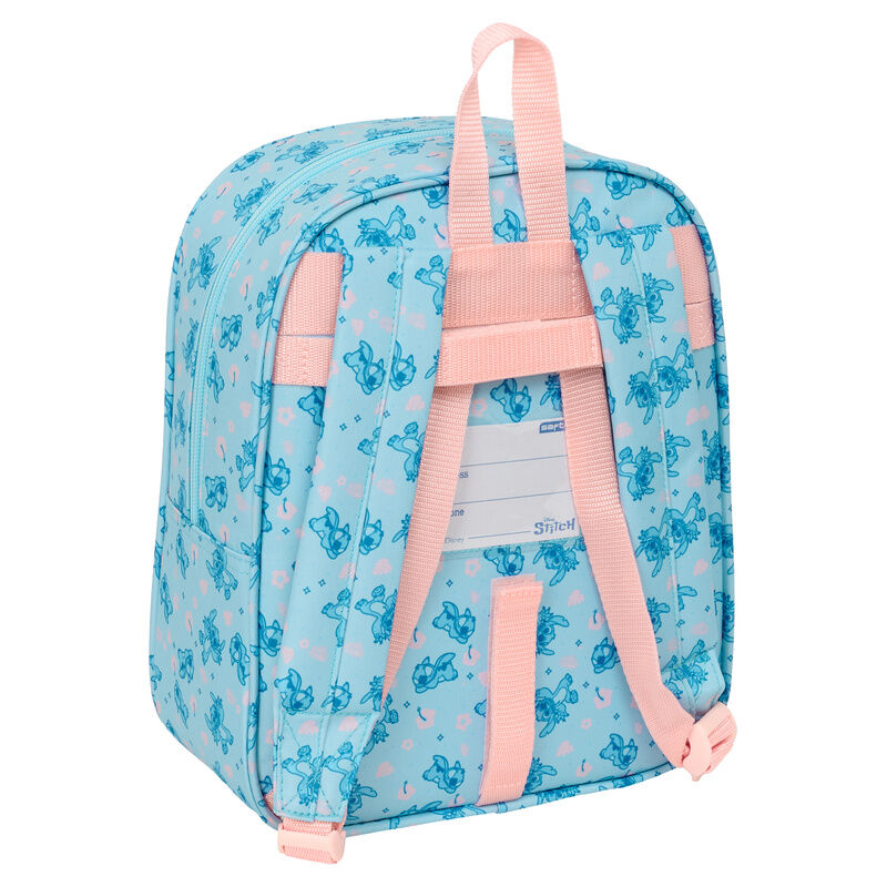 Mochila Ohana Stitch Disney 27cm adaptable