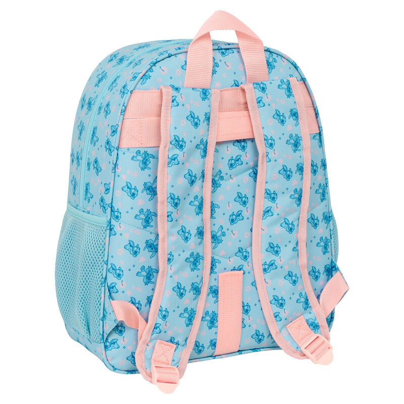 Mochila Ohana Stitch Disney 38cm adaptable