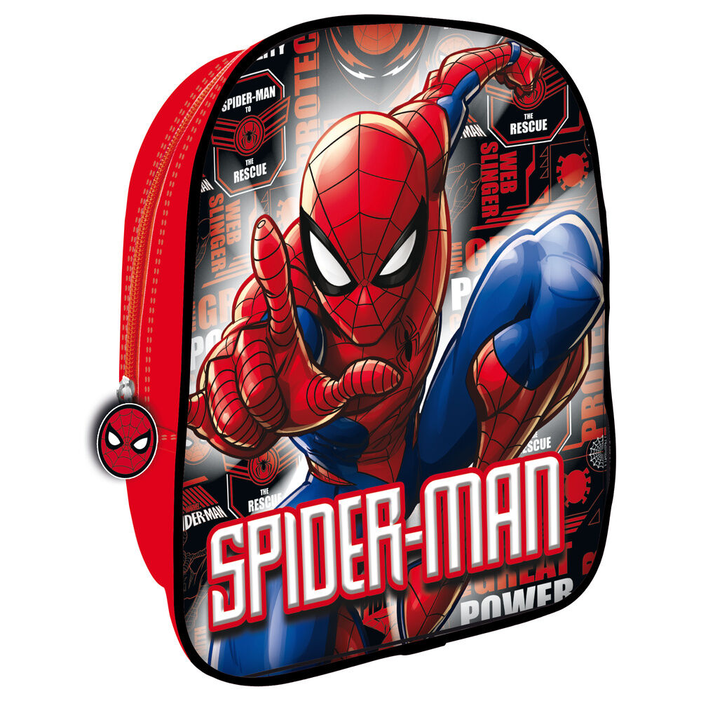 Mochila Hero Spiderman Marvel 30cm