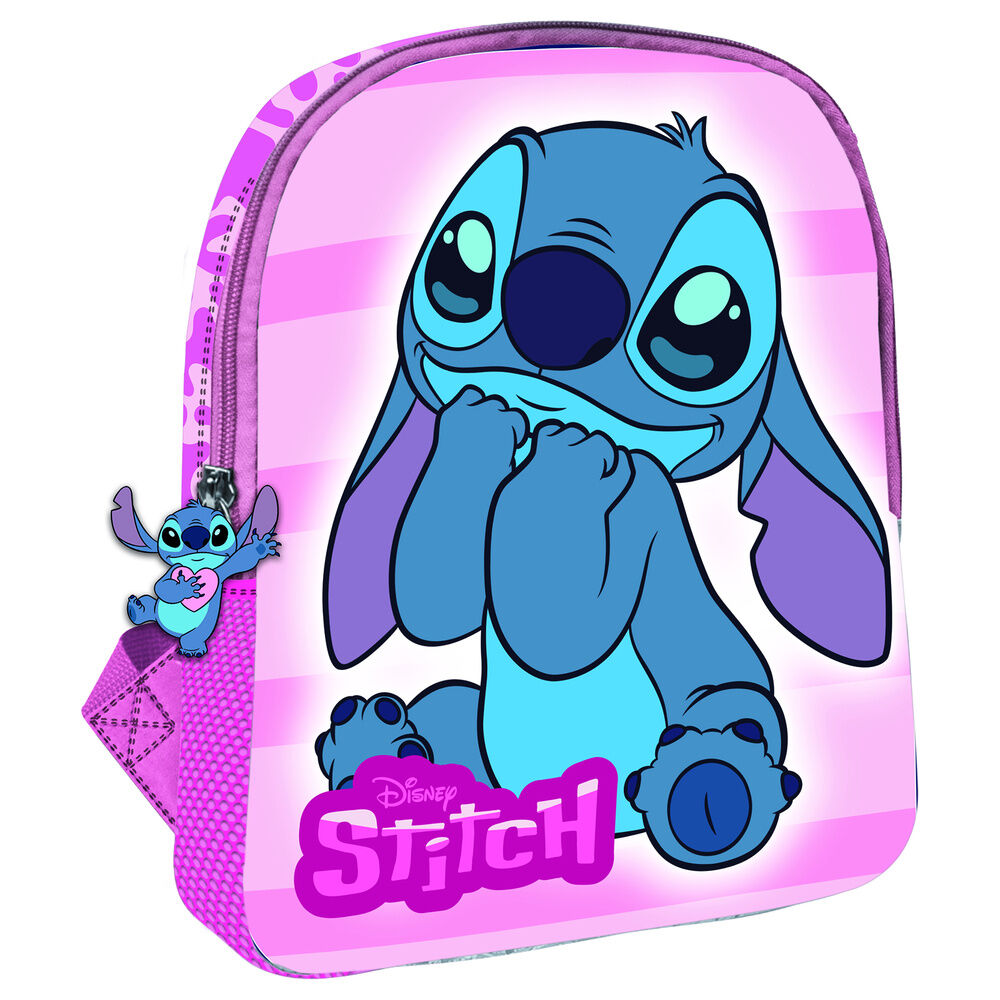 Mochila Lovely Stitch Disney 30cm