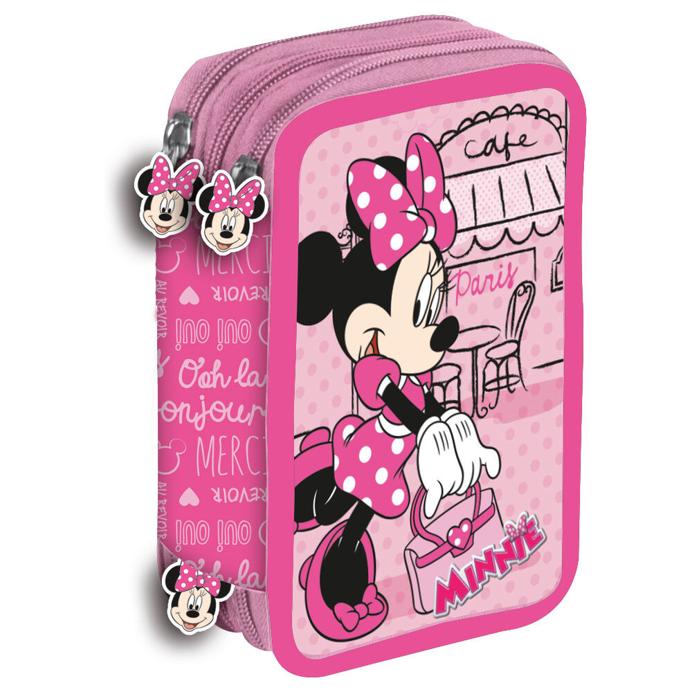 Plumier Paris Minnie Disney triple