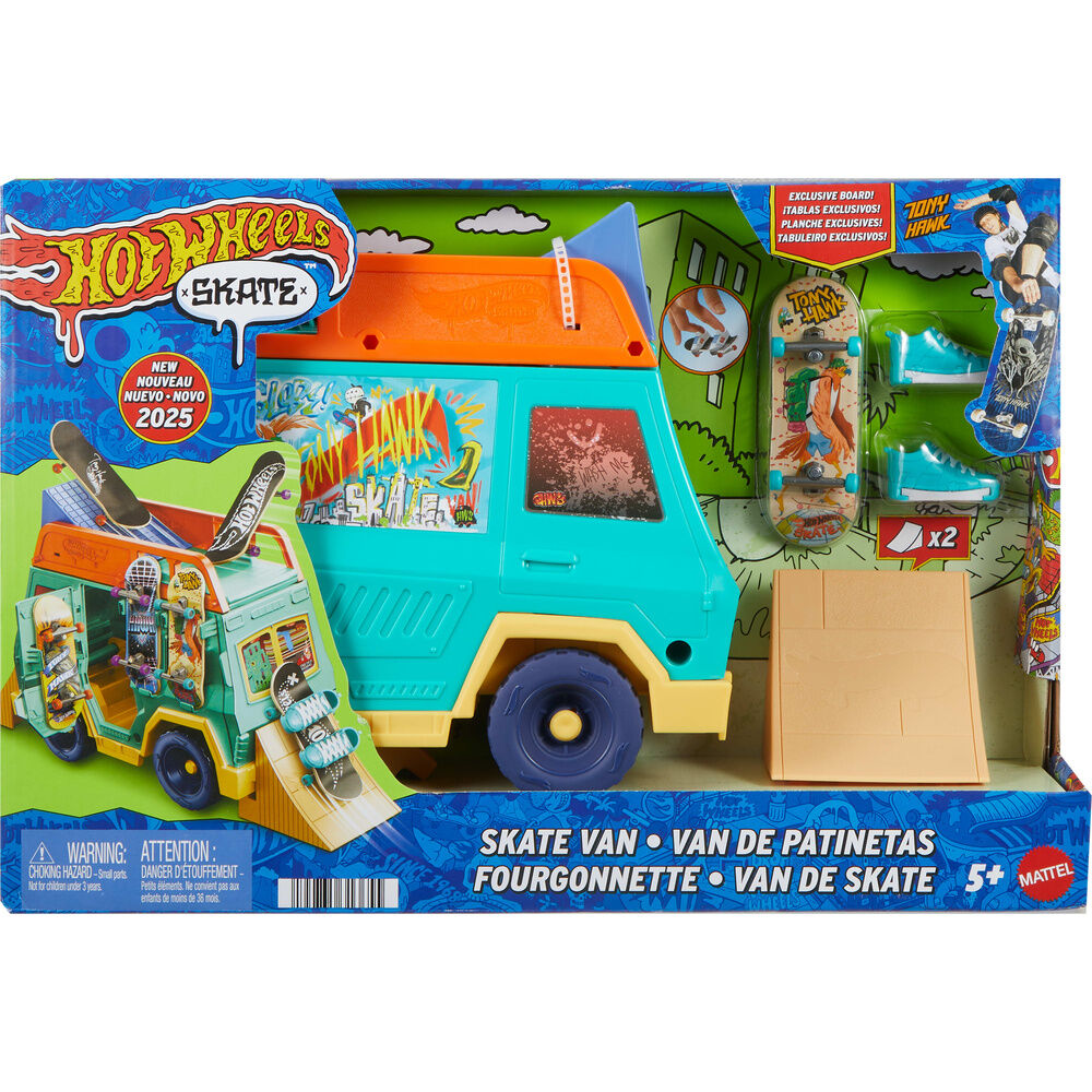 Playset Skate Van Hot Wheels