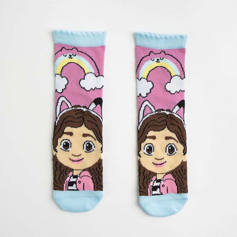 Set 3 calcetines La casa de Muñecas de Gabby surtido