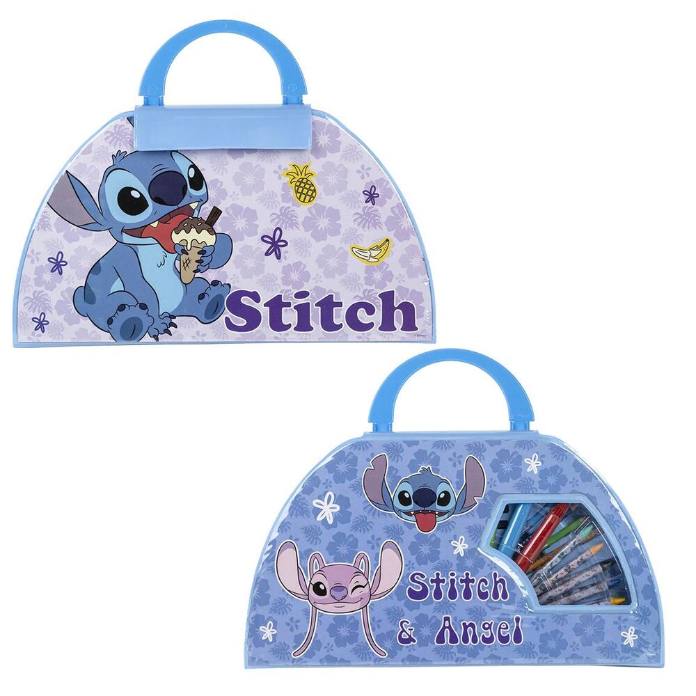 Set Papeleria Stitch Disney 50pzs