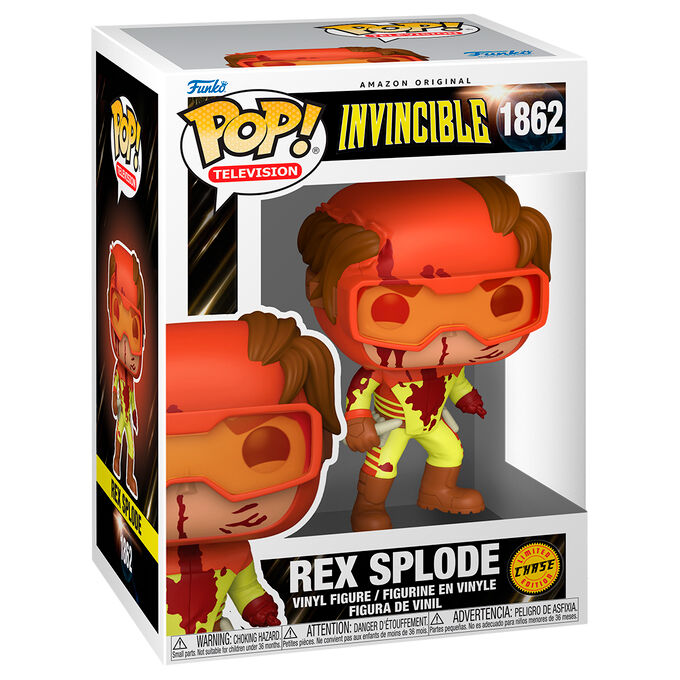 Figura POP Invincible Rex Splode Chase