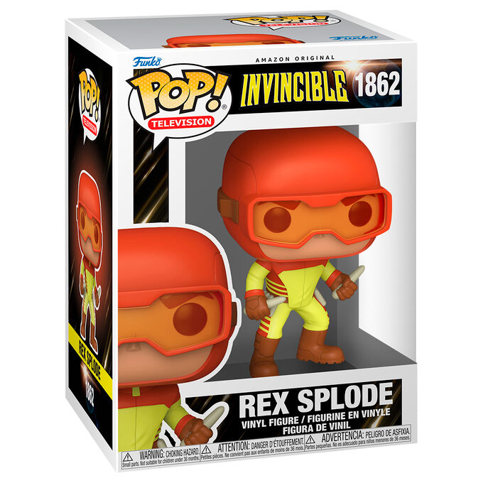 Figura POP Invincible Rex Splode 5 + 1 Chase
