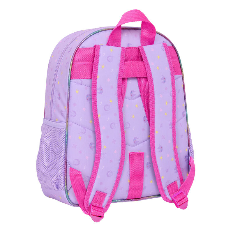 Mochila Academia Unicornio 38cm adaptable