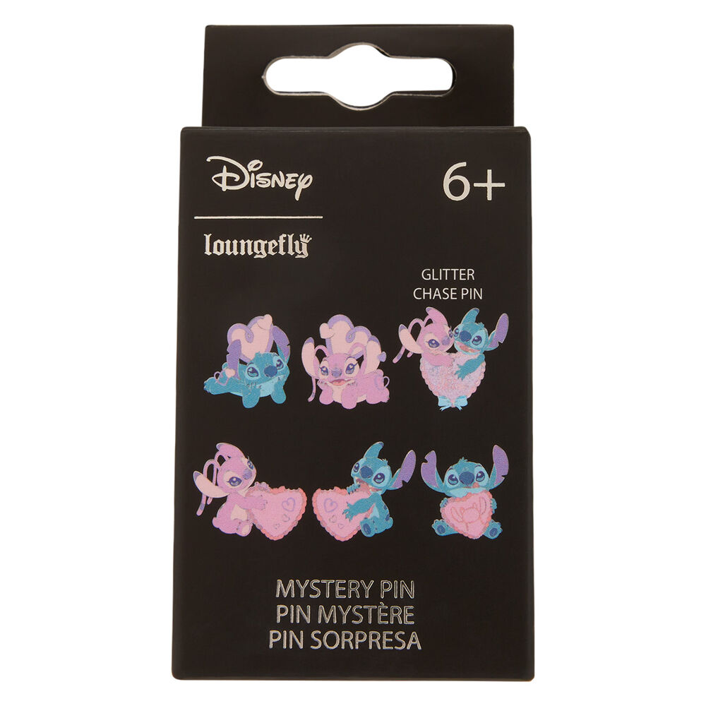 Blind Box Mystery Enamel Pin Angel & Stitch Disney Loungefly surtido