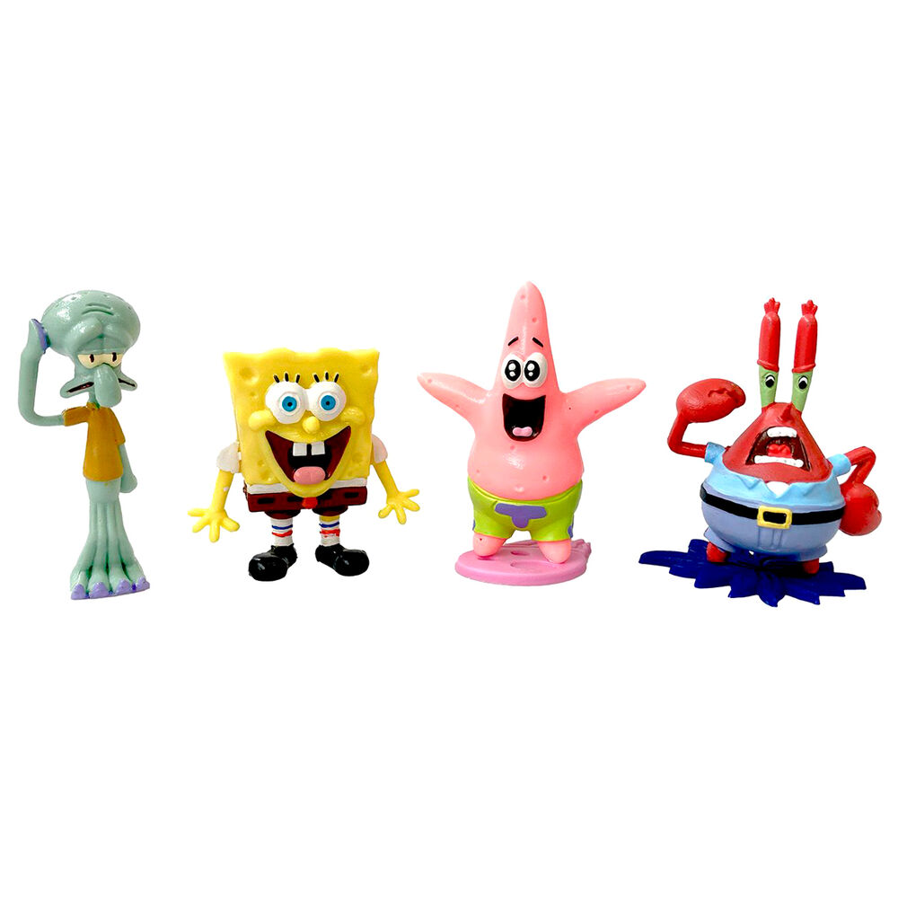 Blister figuras Bob Esponja