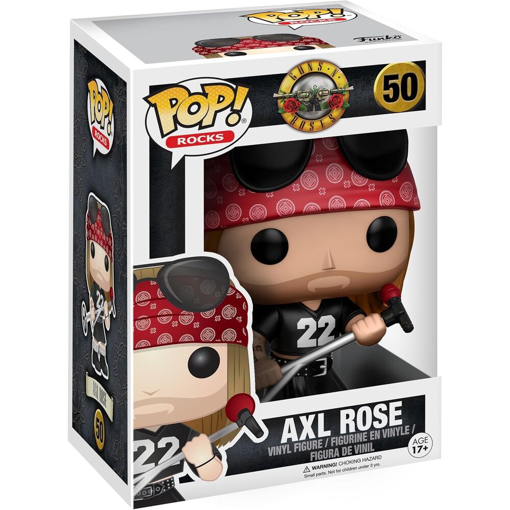 Figura POP Rocks Guns Roses Axl Rose