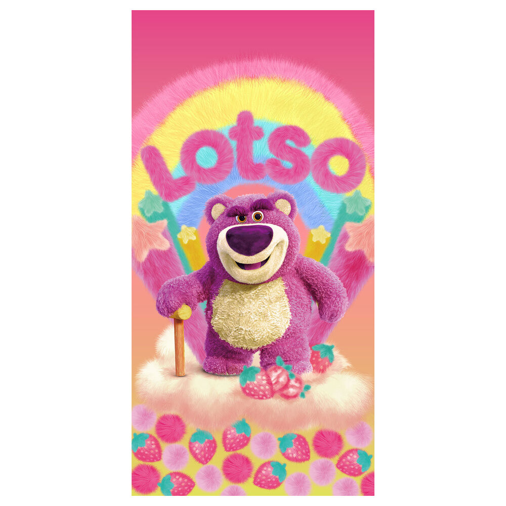 Toalla Lotso Toy Story Disney Pixar microfibra