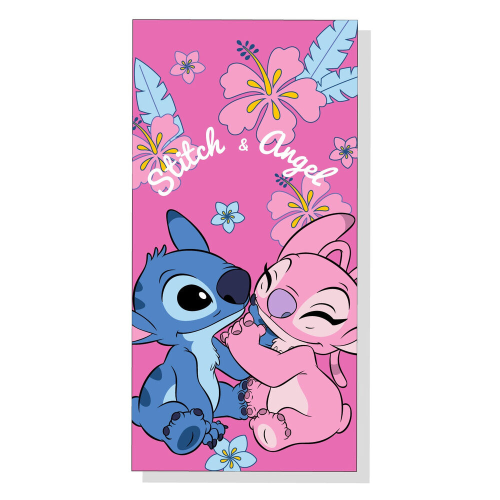 Toalla Angel & Stitch Disney microfibra