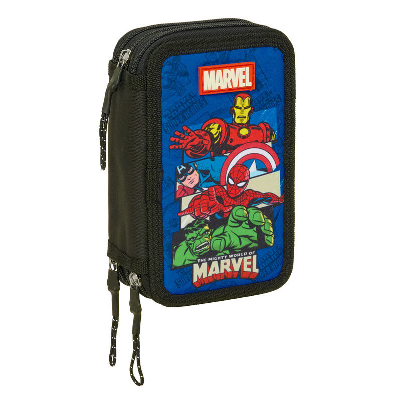 Plumier Vengadores Avengers Marvel triple 37pzs