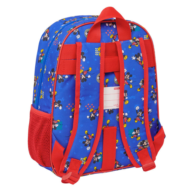 Mochila Today Mickey Disney 34cm adaptable