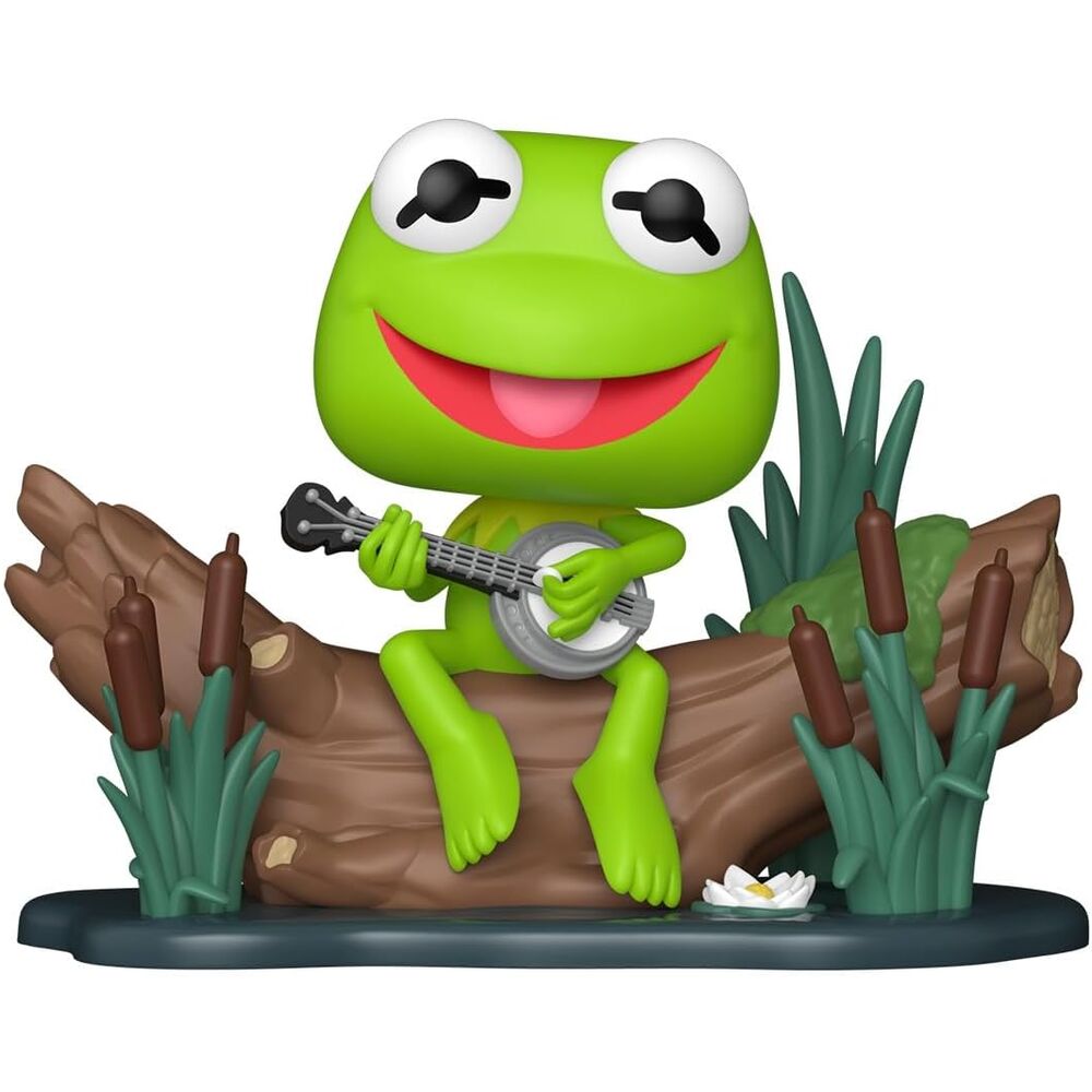 Figura POP Deluxe Los Teleñecos Kermit with Banjo