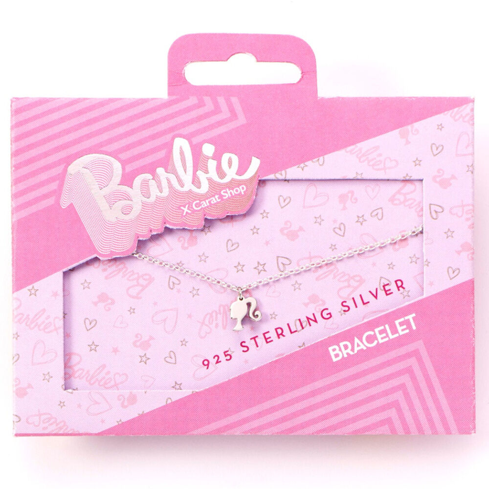 Pulsera Silhouette Barbie plata