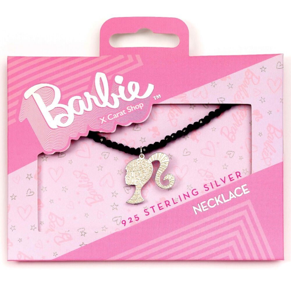 Colgante Silhouette Barbie plata