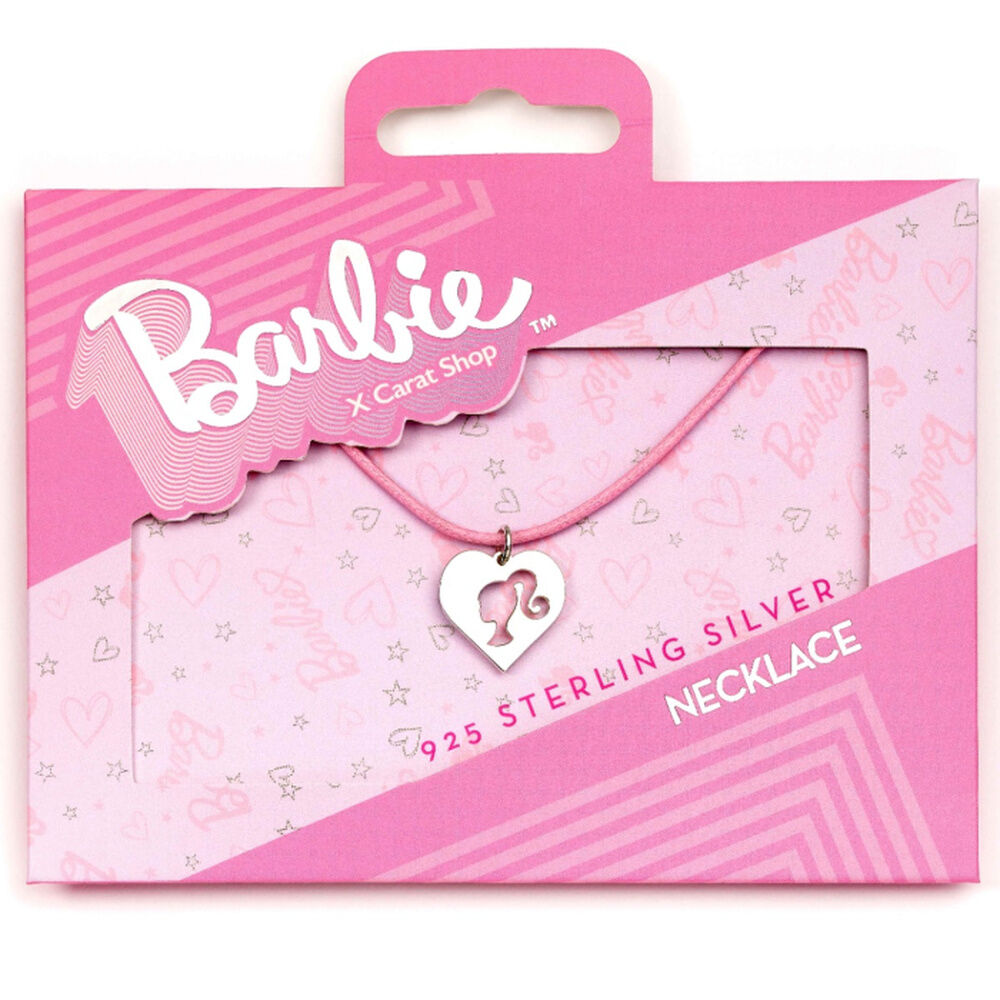Colgante Silhouette Barbie plata