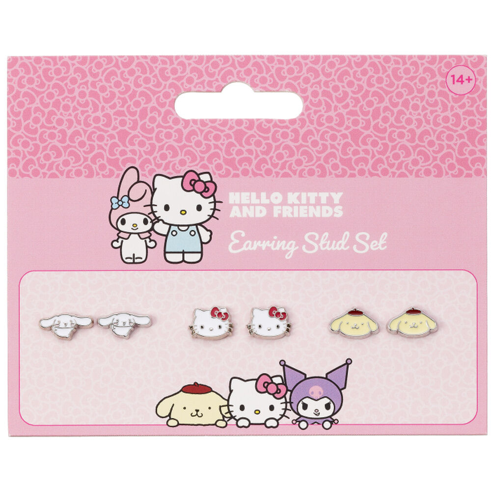 Set pendientes Hello Kitty & Friends